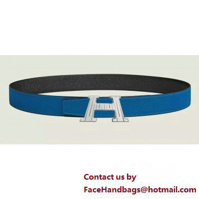 Hermes H Take Off belt buckle & Reversible leather strap 32 mm 14 2023